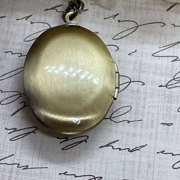 Bronze Easter Dragonfly Butterfly Mother’s Day Locket Necklace Pendant Wedding - Picture 10 of 15